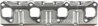 GARNITURA GALERIE EVACUARE VICTOR REINZ 71-52964-00 - Compatibil cu BEDFORD, CHEVROLET, HOLDEN, ISUZU, OPEL, VAUXHALL