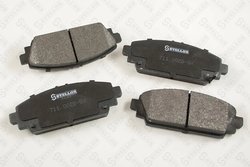 Set placute frana Stellox 711 002B-SX