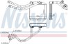 Schimbator caldura incalzire habitaclu Nissens 71163