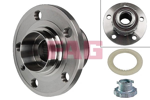 SET RULMENT ROATA FAG 713 6104 70 - Compatibil cu AUDI, SEAT, SKODA, VW, VW (SVW)