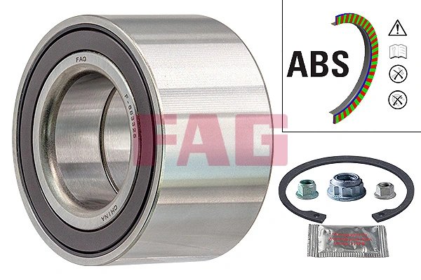 SET RULMENT ROATA FAG 713 6109 50 - Compatibil cu SEAT, SKODA, VW