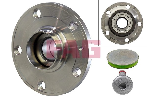 SET RULMENT ROATA FAG 713 6110 00 - Compatibil cu AUDI, AUDI (FAW), SEAT, SKODA, SKODA (SVW), VW, VW (FAW), VW (SVW)
