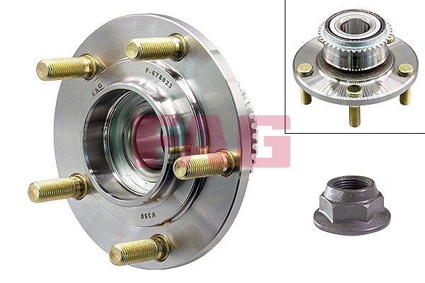 Set rulment roata FAG 713 6197 60