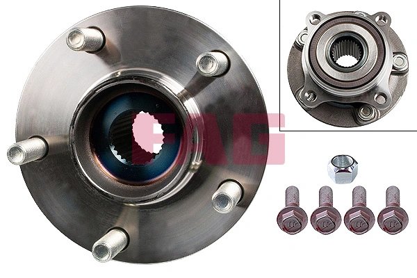 Set rulment roata FAG 713 6198 20
