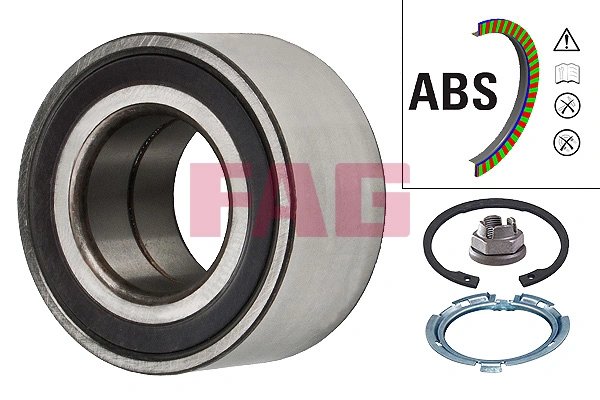 Set rulment roata FAG 713 6308 40