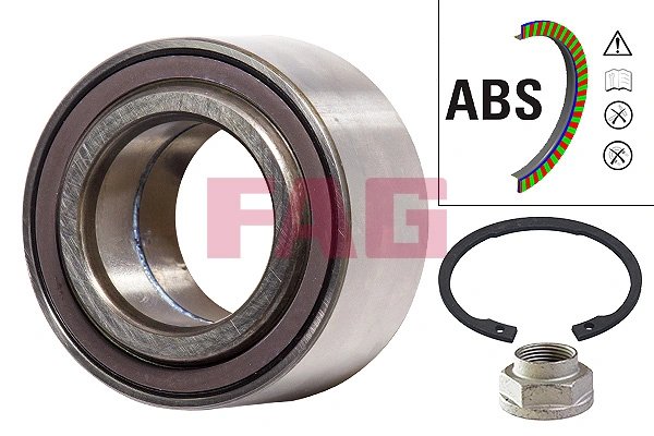 SET RULMENT ROATA FAG 713 6404 90 - Compatibil cu CITROEN, PEUGEOT, TOYOTA