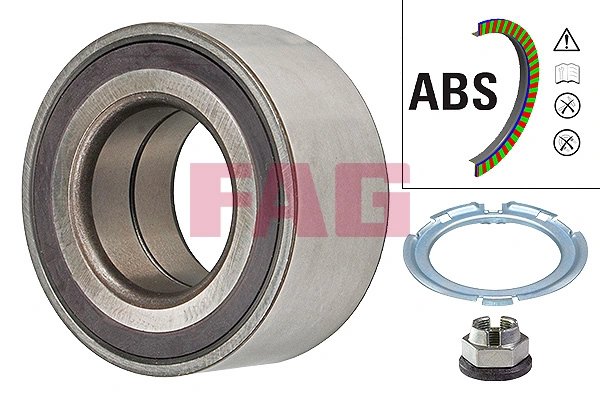 SET RULMENT ROATA FAG 713 6441 20 - Compatibil cu NISSAN, OPEL, RENAULT, VAUXHALL