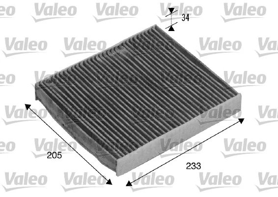FILTRU AER HABITACLU VALEO 715511 - Compatibil cu FORD, FORD AUSTRALIA, VOLVO