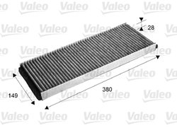 Filtru aer habitaclu Valeo 715578