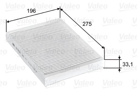 Filtru aer habitaclu Valeo 715597