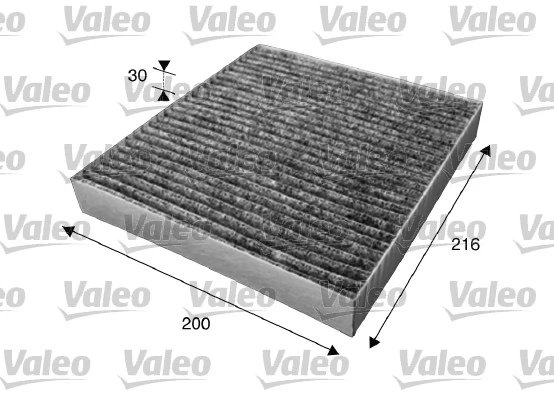 FILTRU AER HABITACLU VALEO 715623 - Compatibil cu CITROEN, ISUZU, MITSUBISHI, PEUGEOT