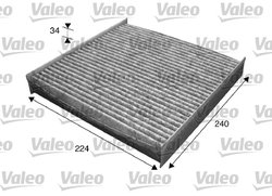 Filtru aer habitaclu Valeo 715629