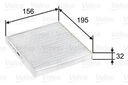 Filtru aer habitaclu Valeo 715637