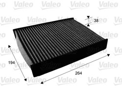 FILTRU AER HABITACLU VALEO 715672 - Compatibil cu FIAT, NISSAN, OPEL, RENAULT, VAUXHALL