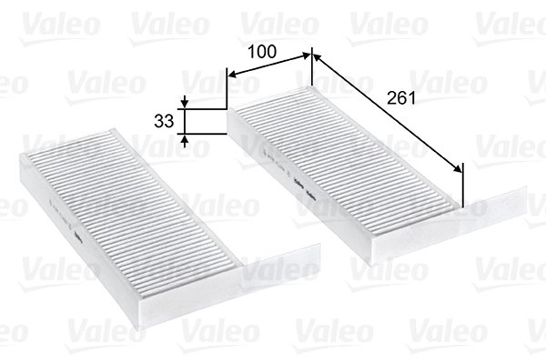 Filtru aer habitaclu Valeo 715808