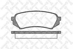Set placute frana Stellox 717 000B-SX
