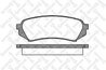 Set placute frana Stellox 717 000B-SX