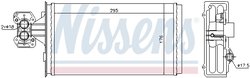 Schimbator caldura incalzire habitaclu Nissens 71803