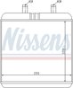 Schimbator caldura incalzire habitaclu Nissens 71810