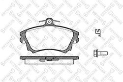 Set placute frana Stellox 719 002B-SX
