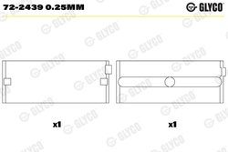 Cuzineti arbore cotit Glyco 72-2439 0.25mm