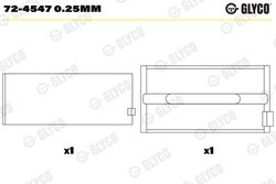 Cuzineti arbore cotit Glyco 72-4547 0.25mm