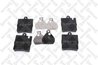 Set placute frana Stellox 720 010-SX