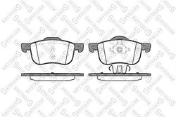Set placute frana Stellox 724 000B-SX