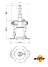 Termostat lichid racire NRF 725093