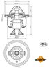 TERMOSTAT LICHID RACIRE NRF 725199 - Compatibil cu CITROEN, PEUGEOT