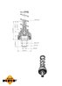 Termostat lichid racire NRF 725204