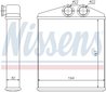 Schimbator caldura incalzire habitaclu Nissens 72661
