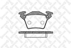 Set placute frana Stellox 728 000B-SX