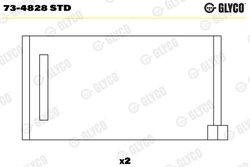 Bucsi si ax cu came Glyco 73-4828 STD