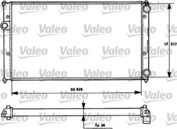 Radiator racire motor Valeo 731265