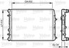 RADIATOR RACIRE MOTOR VALEO 732864 - Compatibil cu SEAT, SKODA, VW, VW (SVW)
