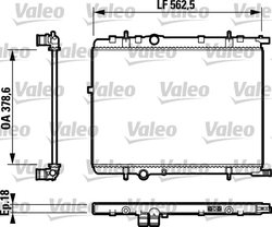 RADIATOR RACIRE MOTOR VALEO 732890 - Compatibil cu CITROEN, PEUGEOT