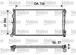 Radiator racire motor Valeo 732956