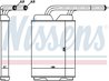Schimbator caldura incalzire habitaclu Nissens 73349