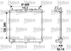 RADIATOR RACIRE MOTOR VALEO 734246 - Compatibil cu NISSAN, RENAULT