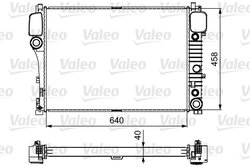 Radiator racire motor Valeo 735299