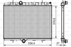 Radiator racire motor Valeo 735630