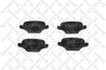 Set placute frana Stellox 738 000-SX