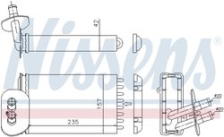 SCHIMBATOR CALDURA INCALZIRE HABITACLU NISSENS 73977 - Compatibil cu VW