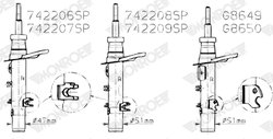 Amortizor Monroe 742206SP