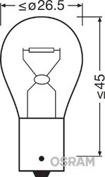 Bec, lampa frana / lampa spate Osram 7508LDR-01B