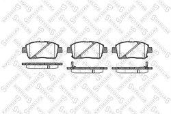 Set placute frana Stellox 751 002B-SX