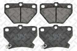 Set placute frana Stellox 752 002-SX