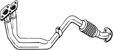 RACORD EVACUARE BOSAL 753-299 - Compatibil cu VW