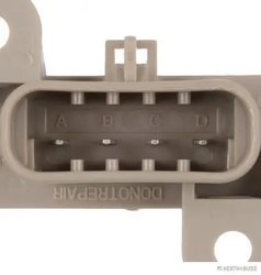 Rezistor ventilator habitaclu Herth+Buss Elparts 75614985